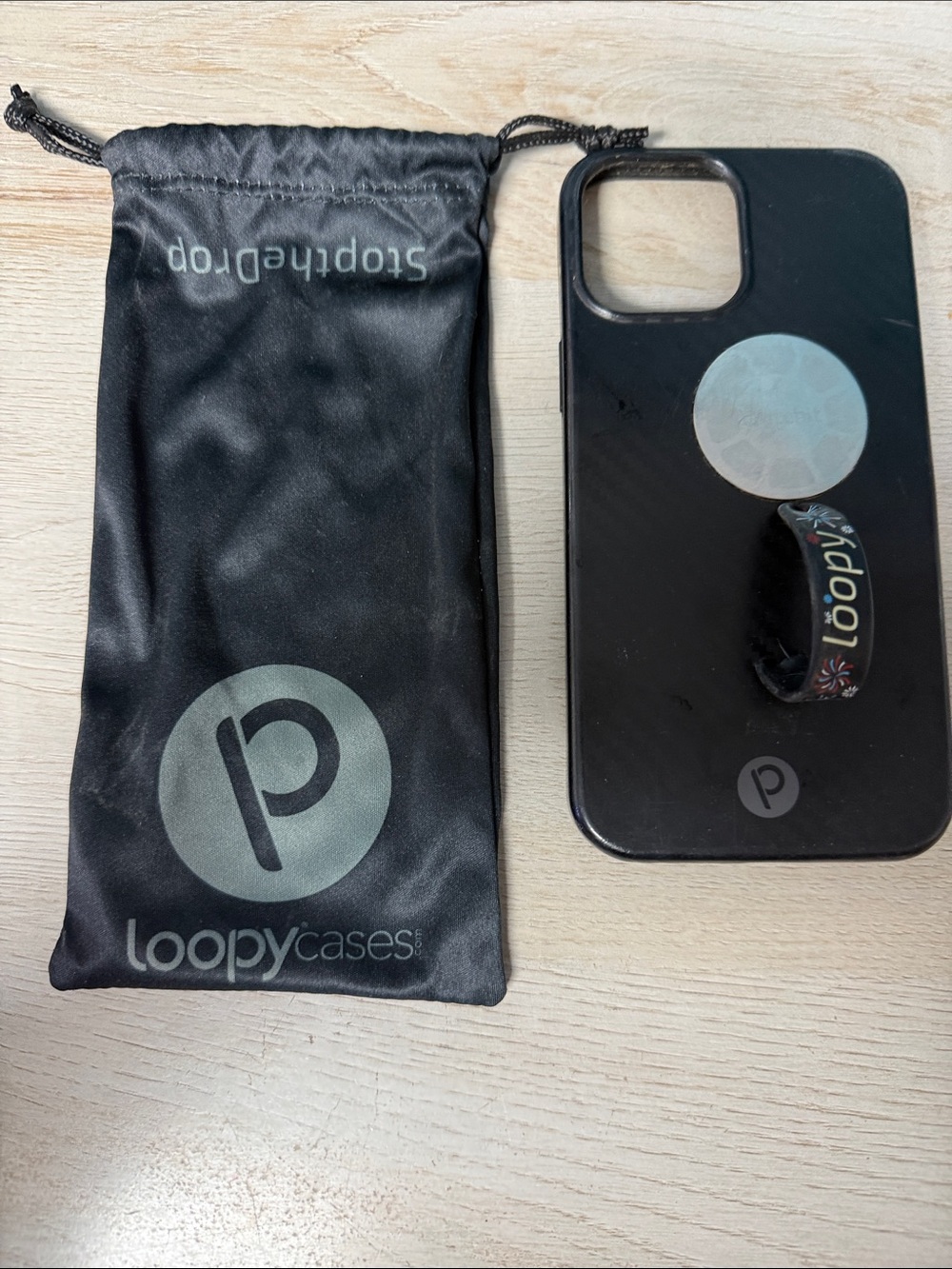 Loopy case Clear Phone Case with magnet